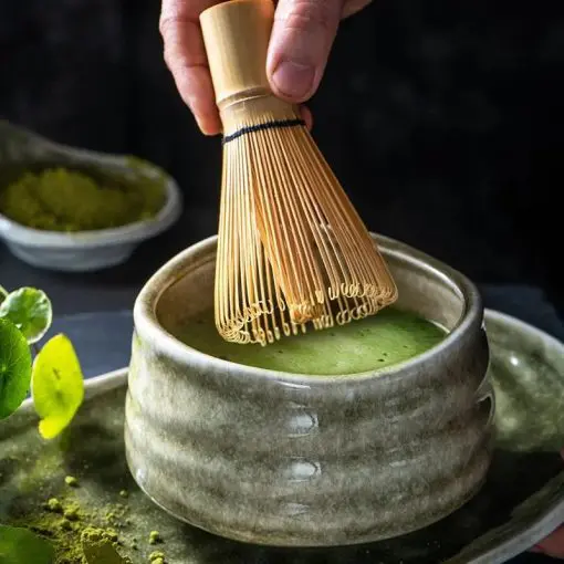 Bol à Matcha TeaClub - 400ml - Chawan Japonais Pour Cérémonie Du Thé - Design Élégant - Fabriqué Au Japon